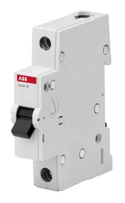 Автоматичний вимикач ABB Basic M B 6A 4.5 кA 1P BMS411B06 (2CDS641041R0065) 2CDS641041R0065 фото