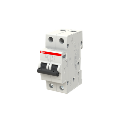 Автоматичний вимикач ABB Compact Home B 20A 6kA 2P SH202-B20 (2CDS212001R0205) 2CDS212001R0205 фото