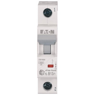 Автоматичний вимикач EATON 13А B 1P 4,5kA HL-B13/1 xPole Home (194720) HL-B13/1 фото