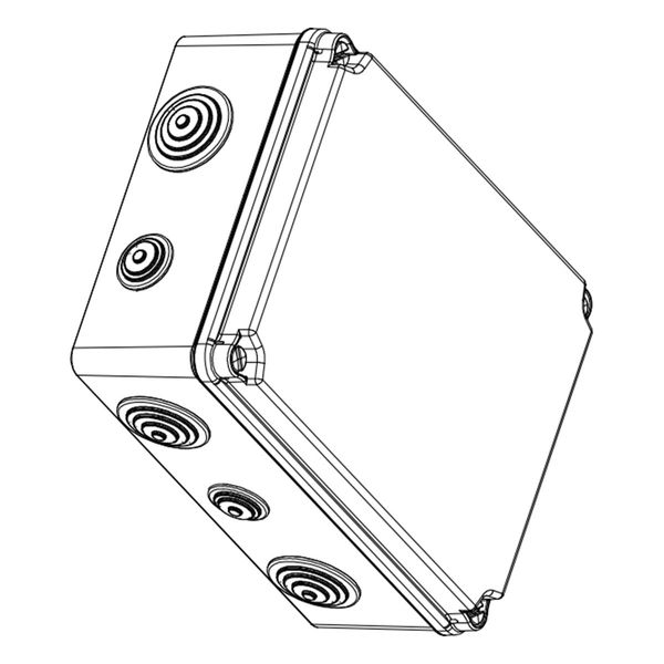 Распределительная коробка 197x260x100мм IP65 IDE (EV231) EV231 фото