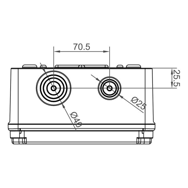 Распределительная коробка 197x260x100мм IP65 IDE (EV231) EV231 фото