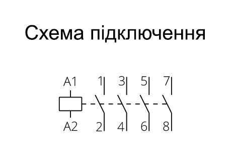 Контактор ISKRA IK63-40 63А 4НВ 230В 50 Гц (30045011000) 30045011000 фото