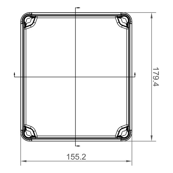 Распределительная коробка 155x179x100мм IP67 IDE (EL171) EL171 фото