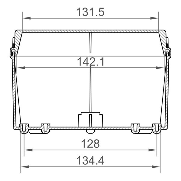 Распределительная коробка 155x179x100мм IP67 IDE (EL171) EL171 фото