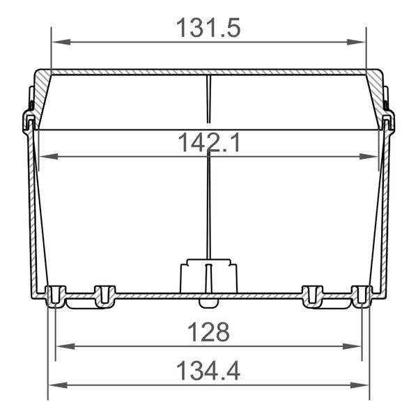 Розподільча коробка 167x191x100мм IP65 IDE (EV171) EV171 фото