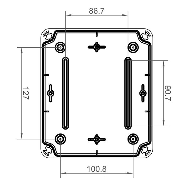 Розподільча коробка 167x191x100мм IP65 IDE (EV171) EV171 фото