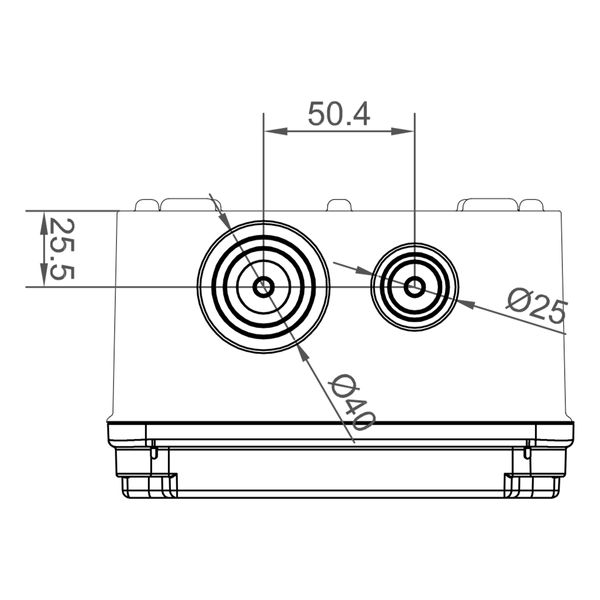 Розподільча коробка 167x191x100мм IP65 IDE (EV171) EV171 фото