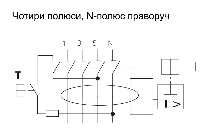 Устройство защитного отключения 40A 3Р+N AC 30 mA ISKRA AFI4 (30105070000) 30105070000 фото