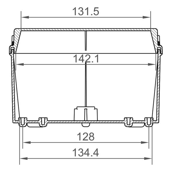 Розподільча коробка 155x179x100мм IP67 IDE (EX171) EX171 фото