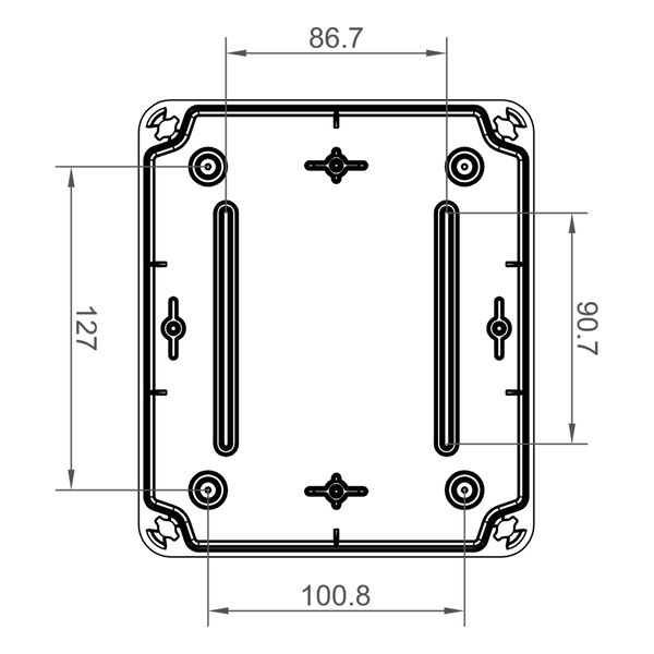 Розподільча коробка 155x179x100мм IP67 IDE (EX171) EX171 фото