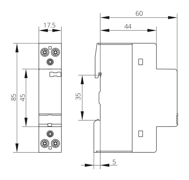 Контактор ISKRA IKD232-11 32А 1НО+1НЗ 220/240В 50/60 Гц (30046866000) 30046866000 фото