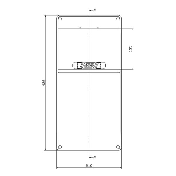 Распределительный щит под розетки IDE 9 модулей 436x210x137мм, IP65 с шинами N и PE (CSN9PT/RR) CSN9PT/RR фото