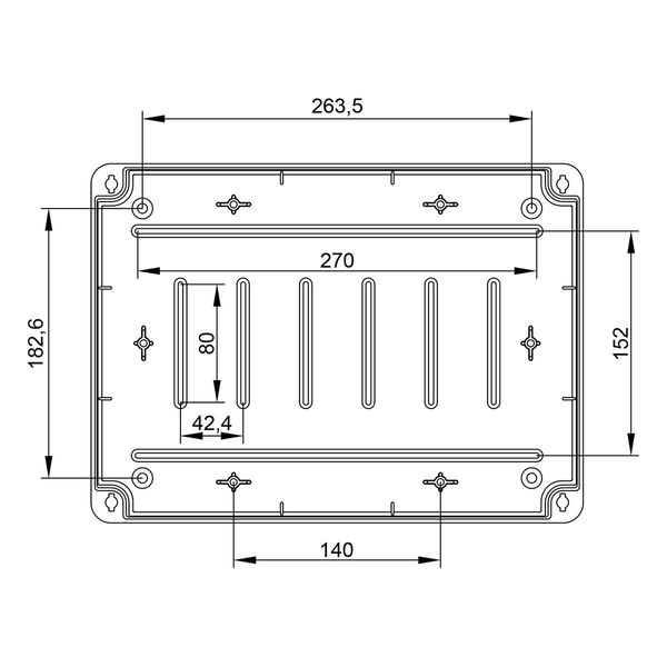 Розподільча коробка 243x333x132 P65-IP67 IDE (ELT322) ELT322 фото