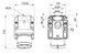 Вилка силовая 16A 415В 3P+N+E IP44 IDE настенная Красный (3123) 3123 фото 7