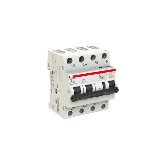 Диференціальний автомат ABB 32А 4P 30мА AC DS203NCC32AC30 (2CSR256040R1324) 2CSR256040R1324 фото