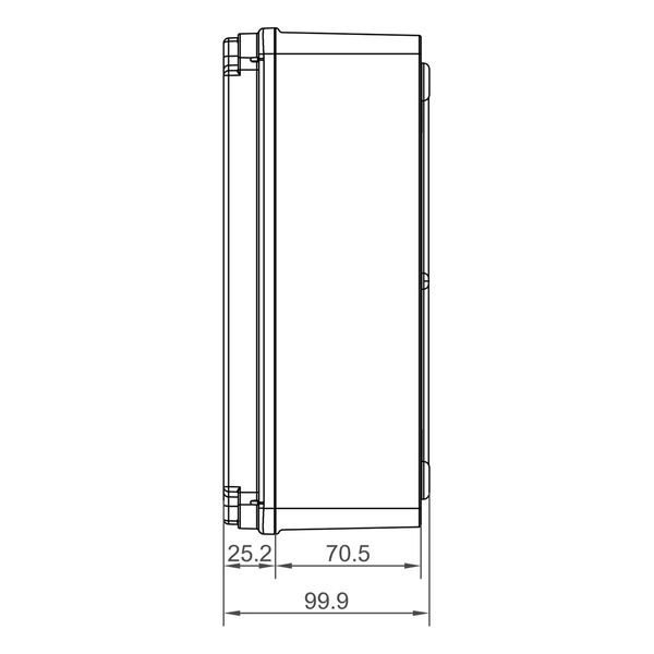 Распределительная коробка 185x246x100 IP65-IP67 IDE (EL231) EL231 фото