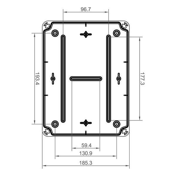 Распределительная коробка 185x246x100 IP65-IP67 IDE (EL231) EL231 фото