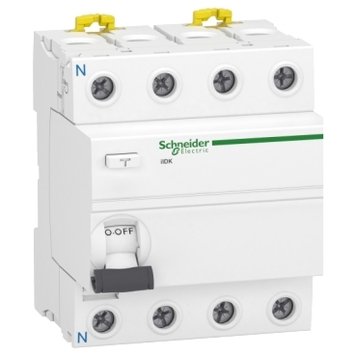 Дифференциальный выключатель нагрузки Schneider Electric Acti9 iID K 40A 4P 30mA AC (A9R50440) A9R50440 фото