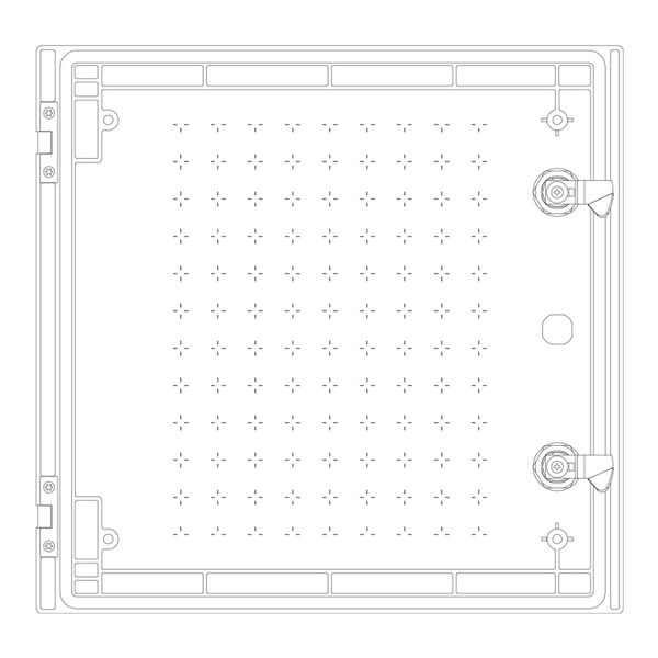 Шкаф из полиэстера IDE 400x400x200 серии GLASS IP66 (POL404020) POL404020 фото