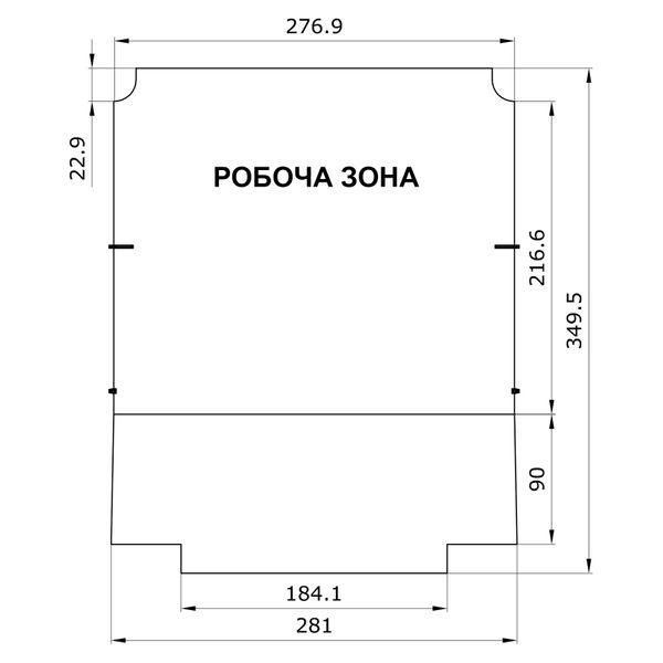 Щит для силовых розеток IDE PRYMA 13 модулей 504x297x177мм IP67 с шинами N и PE (1712GM/RR) 1712GM/RR фото