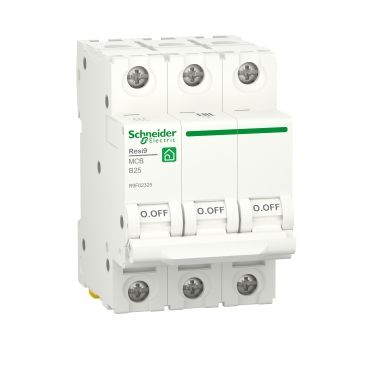 Автоматичний вимикач Schneider Electric 25A C 3P 6kA Resi9 (R9F12325) R9F12325 фото