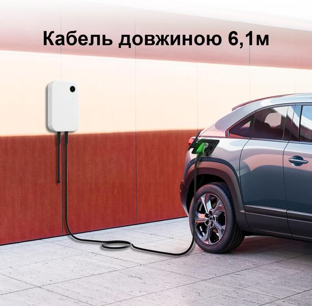 Зарядна станція 22 кВт Тype 2 Wissenergy 32А кабель 6,1м (WB20-22kW+APP) WB20-22kW+APP фото