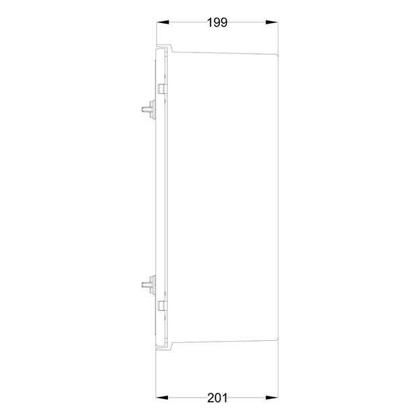 Шкаф из полиэстераIDE 400x300x200 серии GLASS IP66 (POL403020) POL403020 фото