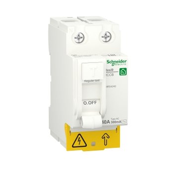 Дифференциальное реле Schneider Electric Resi9 40A 2P 300mA АС (R9R54240) R9R54240 фото