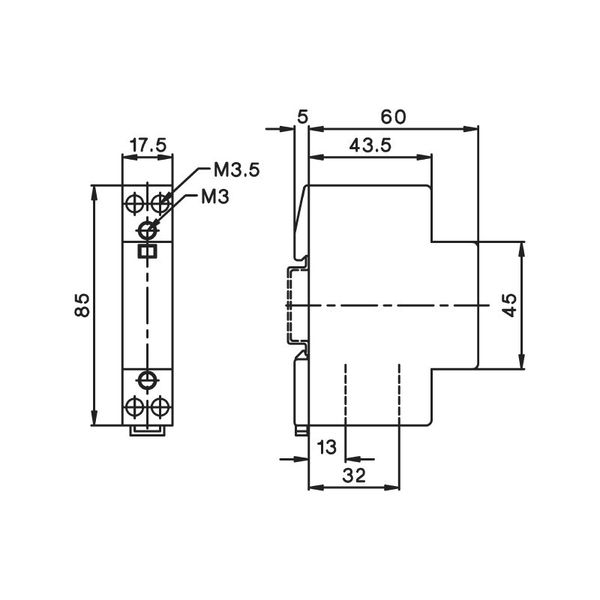 Контактор BENEDICT R20-10 20А 1NO 230В 50Hz (17398) 17398 фото