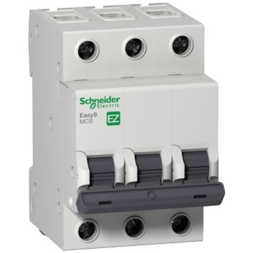 Автоматичний вимикач Schneider Electric 16A C 3P 4,5kA Easy9 (EZ9F34316) EZ9F34316 фото