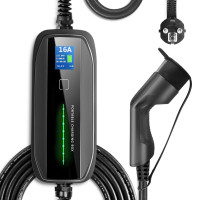 Зарядна станція BS-PCD030 Besen 10-16A 230В 3,6 кВт роз'єм Type 2 з екраном з кабелем 5 м