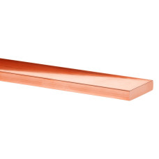 Шина медная плоская Vector V (EU) 4х20х4000 мм, 312 A (2.85 кг)