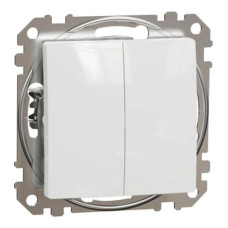 Перемикач 2-кл. Sedna Design білий, Schneider Electric