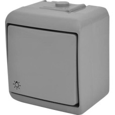 Кнопка світло VHE-5-SR сіра IP54, ETI