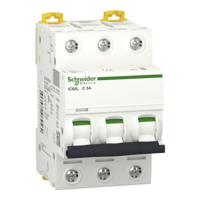 Автоматичний вимикач Schneider Electric iC60L 3P 3A C