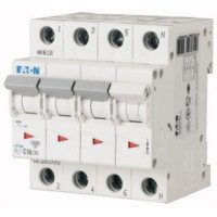 Автоматичний вимикач PL7-D4/3N 4p D 4А 10кА, Eaton