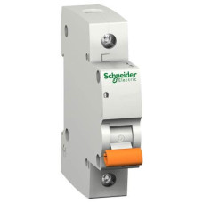 Автоматичний вимикач Schneider Electric ВА63 20А 1P C 4,5кА (11204)