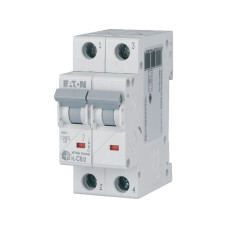 Автоматичний вимикач HL C6/2 2p С 6А 4,5кА, Eaton
