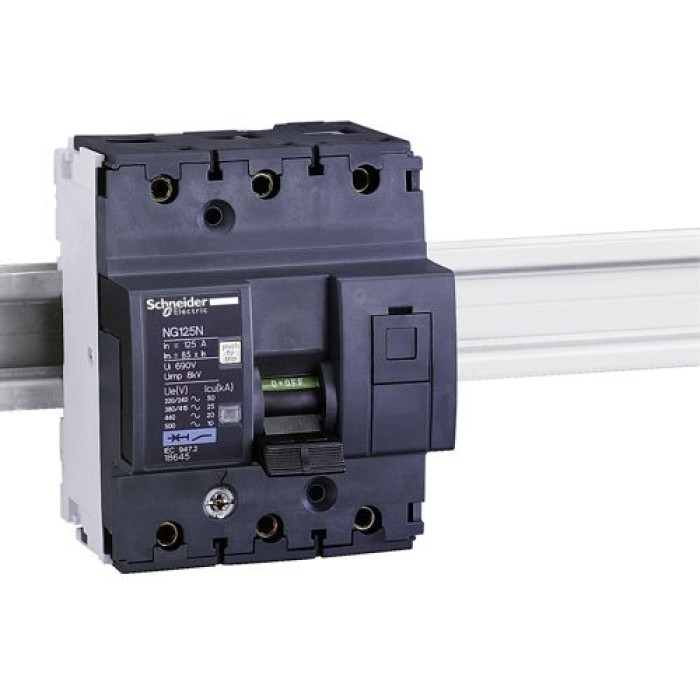 Автоматичний вимикач Schneider Electric NG125N 3П 80A B