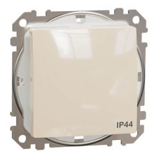 Перемикач 1-кл. IP44 Sedna Design бежевий, Schneider Electric