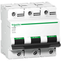Автоматичний вимикач Schneider Electric C120N 63А 3P D 10кА (A9N18386)