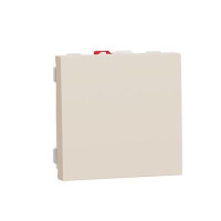 Вимикач 1-кл., сх. 1, 10 AX, 250 В, Unica New бежевий, Schneider Electric