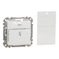 Картковий вимикач 10А, Sedna Design білий, Schneider Electric