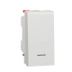 Перемикач 1-кл. з нейтр 10А, 1-мод., Unica New білий, Schneider Electric
