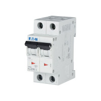 Автоматичний вимикач HL C10/2 2p С 10А 6кА, Eaton