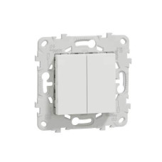 Перемикач 2-кл. 2 x сх.6, 10А білий, Schneider Electric