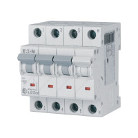 Автоматичний вимикач HL-B10/3N 4p B 10А 4,5кА, Eaton