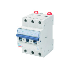 Автоматичний вимикач GEWISS MT100 3P хар-ка D 20А, 10кA