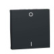 Вимикач двополюсний, 1-кл., сх. 2, 16 AX, 250 В, Unica New антрацит, Schneider Electric