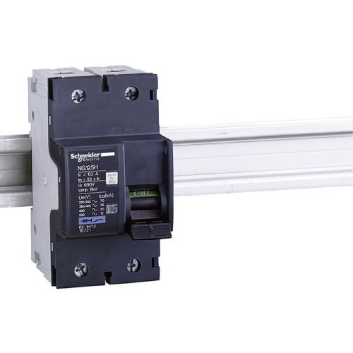 Автоматичний вимикач Schneider Electric NG125H 2П 20A C